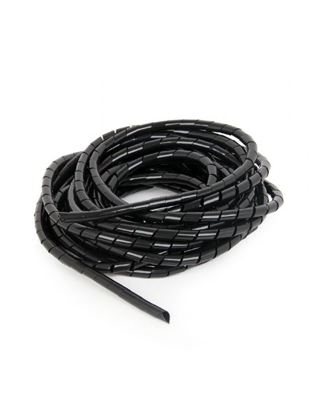 Спиральный кабельный органайзер Gembird CM-WR1210-01/ 12mm / 10m / Black
