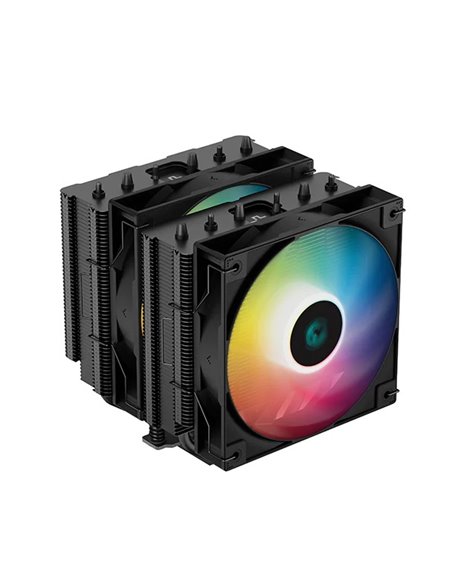 Cooler DEEPCOOL AG620 BK ARGB / Universal / 260W / 300~1850rpm, <29.4dBA / 67.88CFM / Black
