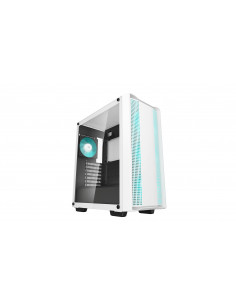 Carcasa DEEPCOOL CC560 WHITE V2/ w/oPSU / Side-Window / 4x120mm / ATX / White