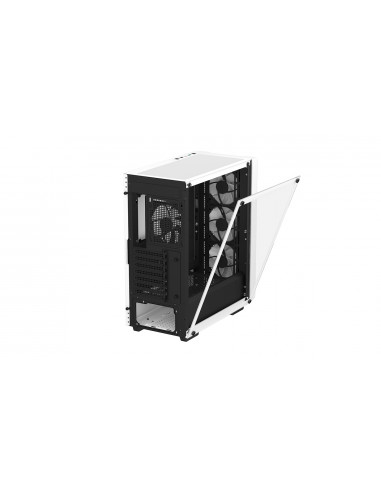 Корпус DEEPCOOL CC560 WHITE V2/ w/oPSU / Side-Window / 4x120mm / ATX / White