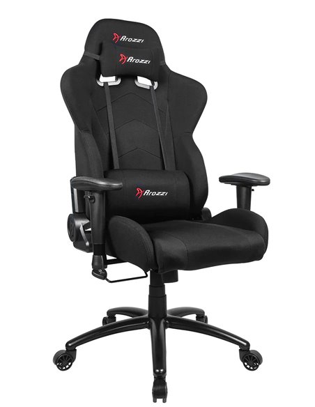 Игровое кресло AROZZI Inizio Fabric / 100-105kg / 160-180cm / Black