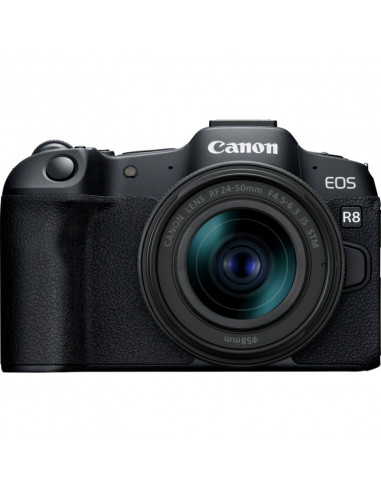 Aparat foto mirrorless CANON EOS R8 + RF 24-50 f/4.5-6.3 IS STM (5803C016) Black