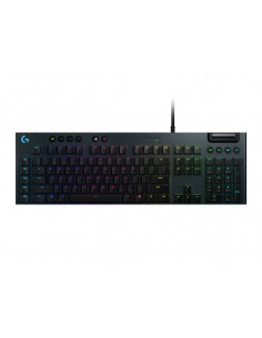 Tastatura Gaming mecanica Logitech G815 LIGHTSYNC RGB / GL Linear / CARBON / USB / LINEAR SWITCH