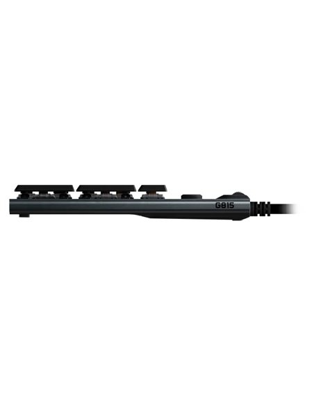 Tastatura Gaming mecanica Logitech G815 LIGHTSYNC RGB / GL Linear / CARBON / USB / LINEAR SWITCH