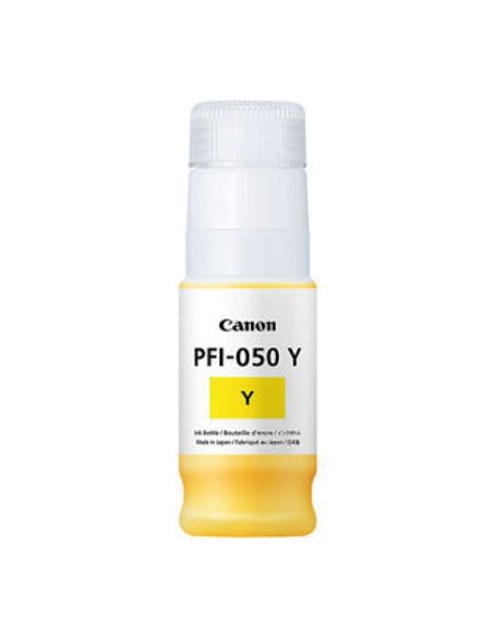 Ink Bottle Canon PFI-050Y, Yellow (5701C001), 70ml for Canon TC-20/20M