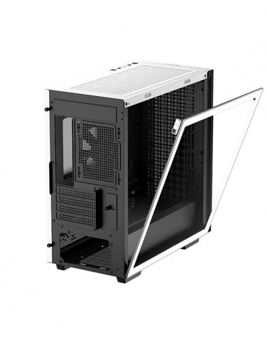 Carcasa DEEPCOOL CH370 WH / w/oPSU / Side-Window / 1x120mm / ATX / White