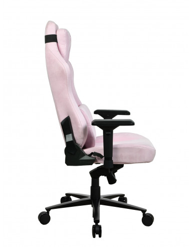 Fotoliu Gaming AROZZI Vernazza SuperSoft Fabric / 135-145kg / 165-190cm / Pink