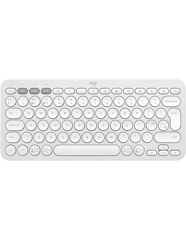 Беспроводная Клавиатура Logitech Pebble Keys2 K380s / Bluetooth / White