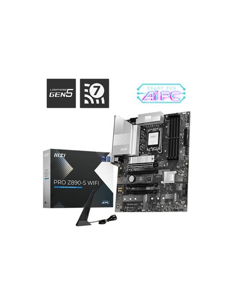 Материнская плата MSI PRO Z890-S WIFI/ 1851/ Z890/ DDR5 / ATX