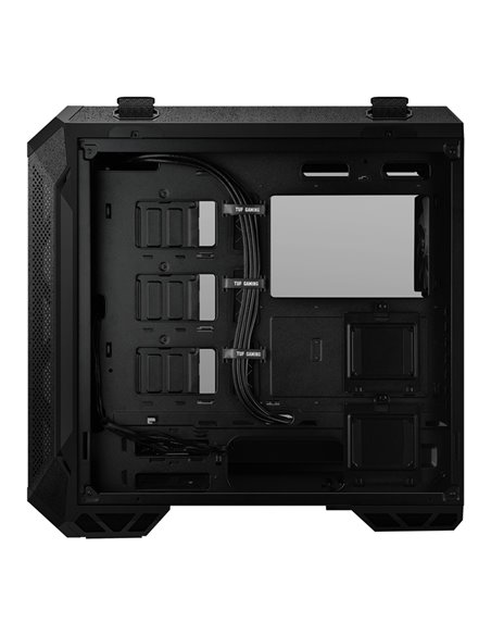 Carcasa ASUS TUF GAMING GT501 / no PSU / 3x120mm ARGB fan+ 1x140mm fan / ATX / Black