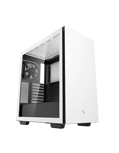 Carcasa DEEPCOOL CH510 WH / w/oPSU / Side-Window / 1x120mm / ATX / White