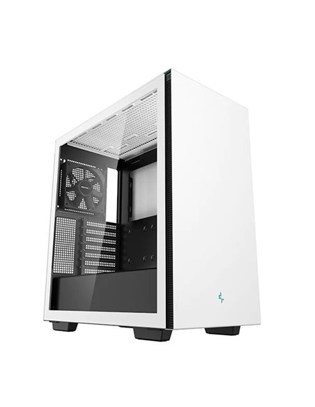 Carcasa DEEPCOOL CH510 WH / w/oPSU / Side-Window / 1x120mm / ATX / White