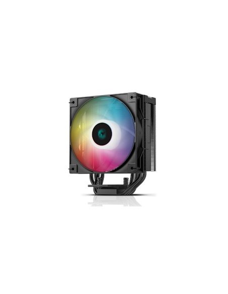 Cooler DEEPCOOL AG400 DIGITAL BK ARGB/ Universal/ 220W/ 500~2100rpm/ 31.6dBA/ 75.89CFM/ Black