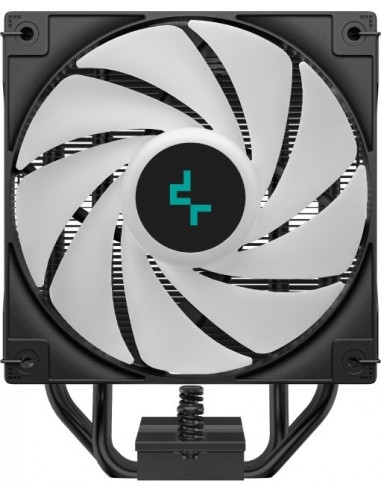 Cooler DEEPCOOL AG400 DIGITAL BK ARGB/ Universal/ 220W/ 500~2100rpm/ 31.6dBA/ 75.89CFM/ Black