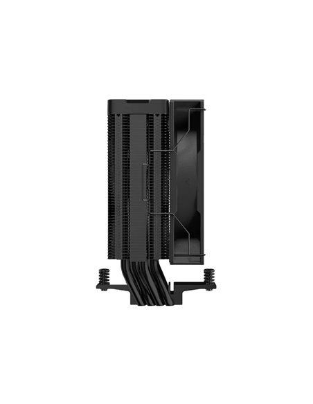 Cooler DEEPCOOL AG400 DIGITAL BK ARGB/ Universal/ 220W/ 500~2100rpm/ 31.6dBA/ 75.89CFM/ Black