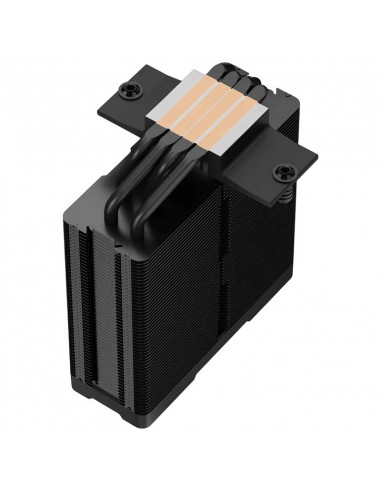 Cooler DEEPCOOL AG400 DIGITAL BK ARGB/ Universal/ 220W/ 500~2100rpm/ 31.6dBA/ 75.89CFM/ Black