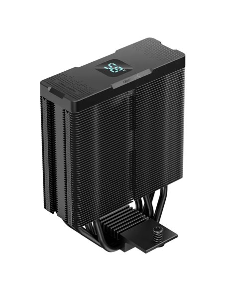 Cooler DEEPCOOL AG400 DIGITAL BK ARGB/ Universal/ 220W/ 500~2100rpm/ 31.6dBA/ 75.89CFM/ Black