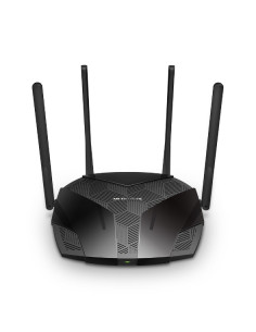 Wi-Fi роутер MERCUSYS MR80X / AX3000 Dual Band / Wi-Fi6 / Gigabit / 1WAN+3LAN / 4 external antennas
