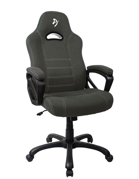 Игровое кресло AROZZI Enzo Woven Fabric / 95kg / 150-180cm / Black/Gray
