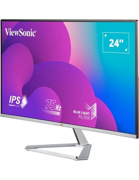 23.8” Монитор VIEWSONIC VX2476-SMH / 4ms / Silver/Black