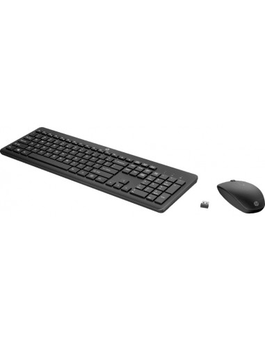 Tastatura si mouse Wireless HP 230, Black