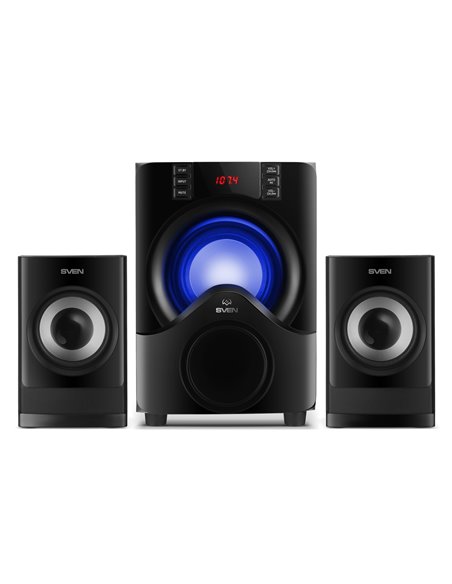 Boxe 2.1 SVEN MS-312 / 40W RMS / Bluetooth / FM-tune / USB Flash / SD card / Black