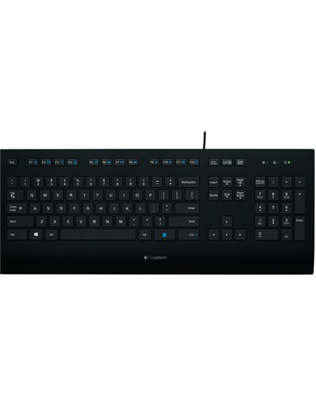 Клавиатура Logitech K280e for Business / USB / Black