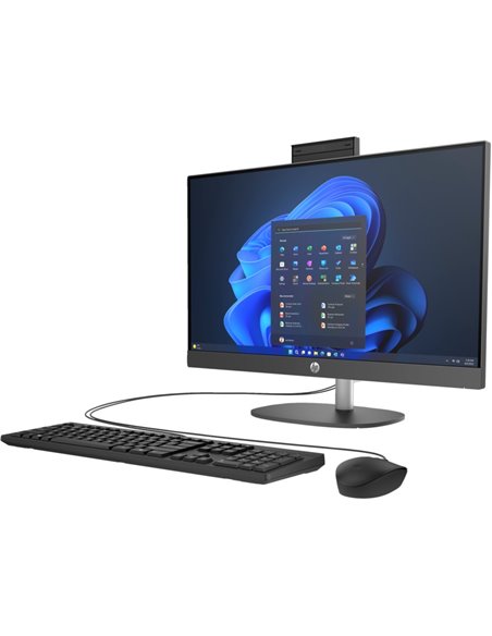All-in-One PC 23.8” HP ProOne 245 G10 / AMD Ryzen 5 7520U / 8GB / 512GB SSD / Black