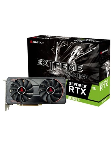 Видеокарта BIOSTAR GeForce RTX 3060 Ti / 8GB / GDDR6 / 256bit