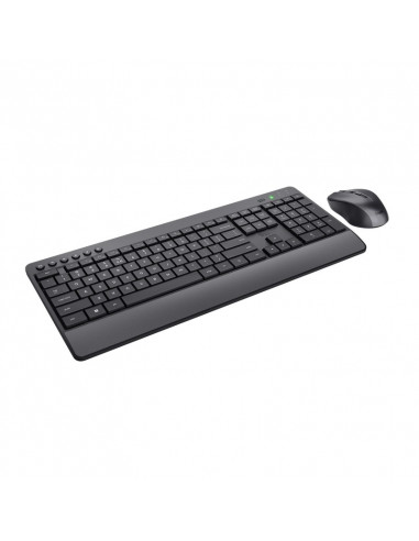 Tastatura si Mouse Wireless Trust Trezo, Black