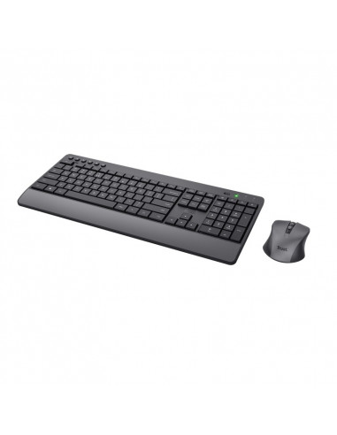 Tastatura si Mouse Wireless Trust Trezo, Black