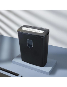 Shredder Qsmile 9006/ P-4/ 8 sheets 220 mm/ Grey 2