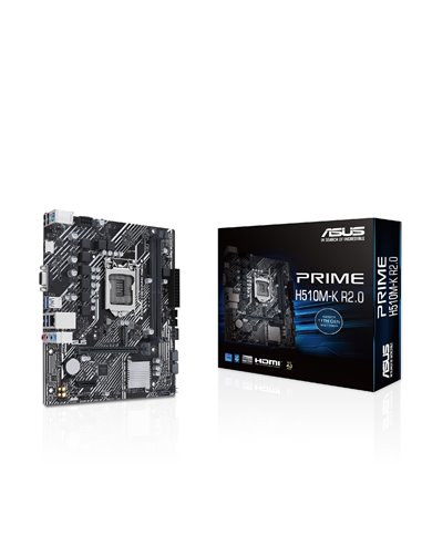 Материнская плата ASUS PRIME H510M-K R2.0 / 1200 / H470 / DDR4 / mATX