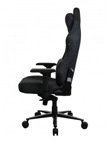 Fotoliu Gaming AROZZI Vernazza XL SuperSoft Fabric / 170kg / 165-190cm / Pure Black