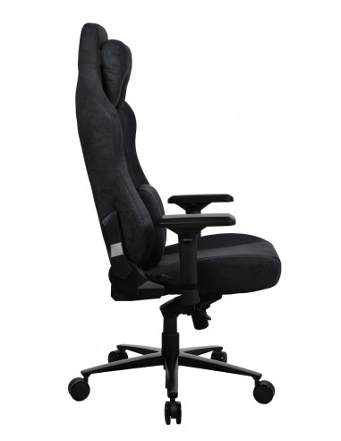 Fotoliu Gaming AROZZI Vernazza XL SuperSoft Fabric / 170kg / 165-190cm / Pure Black