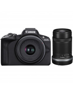 Безерккальная камера CANON EOS R50 + RF-S 18-45 f/4.5-6.3 IS STM + RF-S 55-210 f/5.0-7.1 IS STM Black (5811C034)