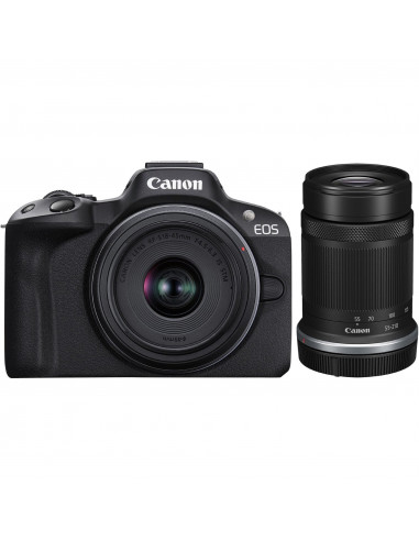 Безерккальная камера CANON EOS R50 + RF-S 18-45 f/4.5-6.3 IS STM + RF-S 55-210 f/5.0-7.1 IS STM Black (5811C034)