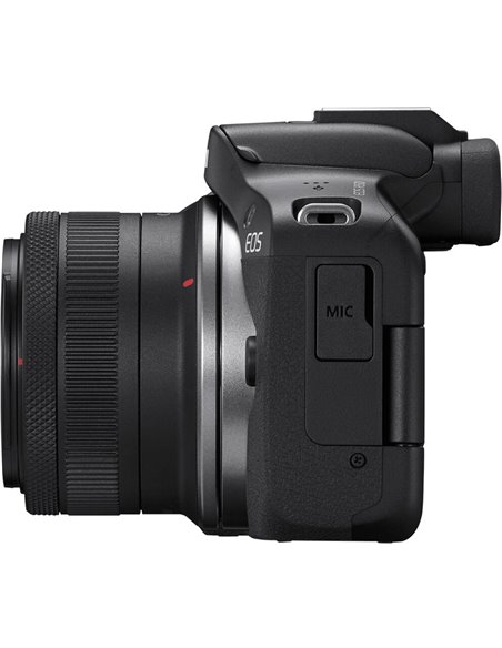Aparate foto mirrorless CANON EOS R50 + RF-S 18-45 f/4.5-6.3 IS STM + RF-S 55-210 f/5.0-7.1 IS STM Black (5811C034)