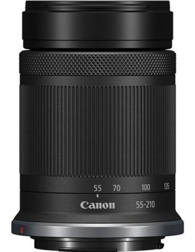Aparate foto mirrorless CANON EOS R50 + RF-S 18-45 f/4.5-6.3 IS STM + RF-S 55-210 f/5.0-7.1 IS STM Black (5811C034)