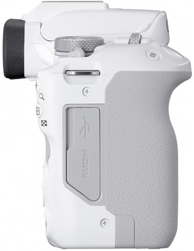 Безерккальная камера CANON EOS R50 + RF-S 18-45 f/4.5-6.3 IS STM White (5812C030)