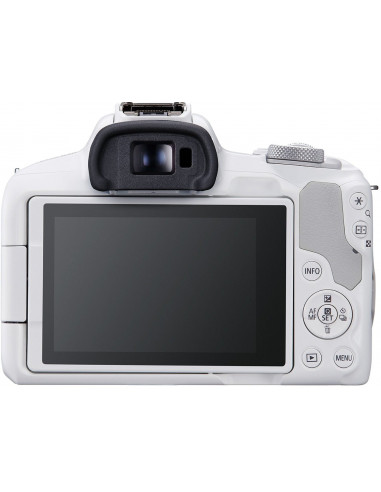Безерккальная камера CANON EOS R50 + RF-S 18-45 f/4.5-6.3 IS STM White (5812C030)