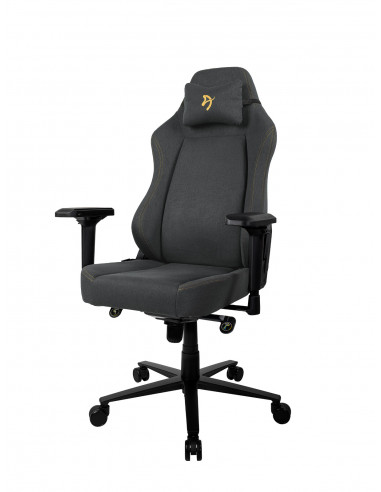 Fotoliu Gaming AROZZI Primo Woven Fabric/ 135-145kg / 165-190cm / Black/Gold