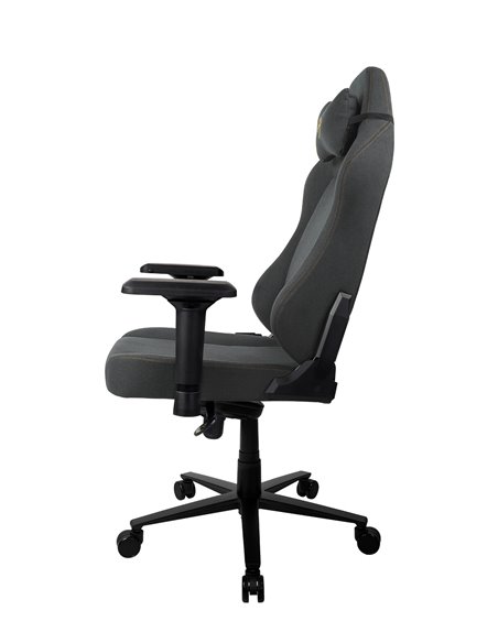 Fotoliu Gaming AROZZI Primo Woven Fabric/ 135-145kg / 165-190cm / Black/Gold