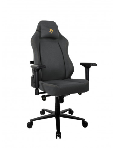 Fotoliu Gaming AROZZI Primo Woven Fabric/ 135-145kg / 165-190cm / Black/Gold