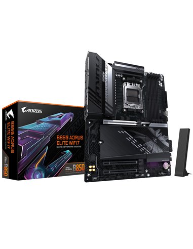 Материнская плата GIGABYTE B850 AORUS ELITE WF7/ AM5 / B850 / DDR5 / ATX