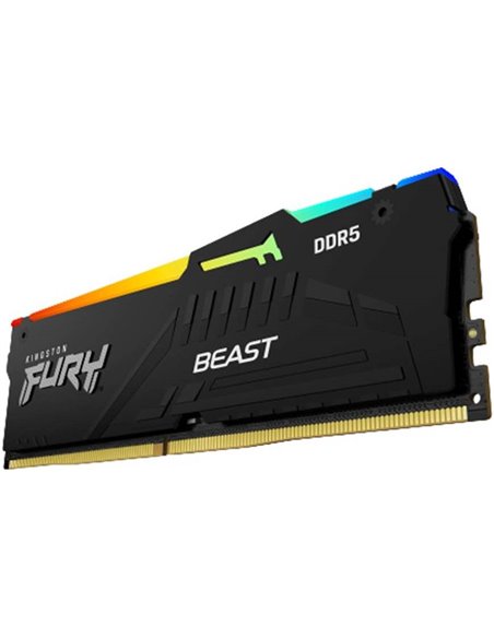 Memorie operativa Kingston FURY® Beast DDR5 RGB 6000MHz 16GB
