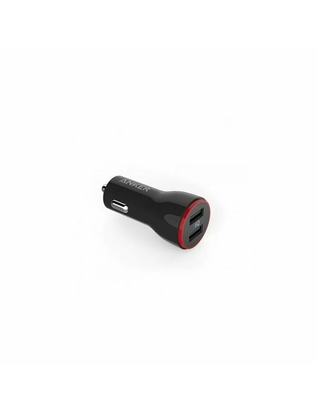 USB автомобильное зарядное устройство Anker PowerDrive 2 / 2-port USB car charger / PowerIQ / 24W / black