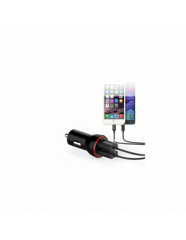 USB автомобильное зарядное устройство Anker PowerDrive 2 / 2-port USB car charger / PowerIQ / 24W / black