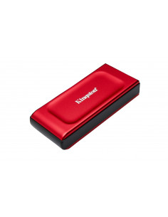 SSD Extern Kingston XS1000 Red, 2TB, USB 3.2 Gen 2 2