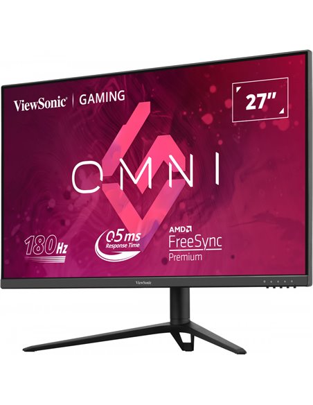 27.0” Monitor Gaming VIEWSONIC VX2728J / 0.5ms / 180Hz / Black